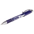 Ручка шариковая масляная с грипом BRAUBERG "Delta Plus", СИНЯЯ, печать, узел 0,7 мм, линия письма 0,35 мм, 142689 142689