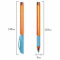 Ручка шариковая масляная с грипом BRAUBERG "Extra Glide GT Sky Blue", СВЕТЛО-СИНЯЯ, игольчатый узел 0,7 мм, линия письма 0,35 мм, 144074 144074