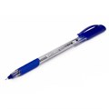 Ручка шариковая масляная с грипом BRAUBERG "Extra Glide GT", СИНЯЯ, трехгранная, узел 0,7 мм, линия письма 0,35 мм, 142681 142681