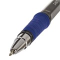 Ручка шариковая масляная с грипом BRAUBERG "i-Rite GT PRO", СИНЯЯ, корпус тонирированный черный, узел 0,4 мм, 143303 143303