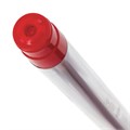 Ручка шариковая масляная с грипом BRAUBERG "Max-Oil", КРАСНАЯ, игольчатый узел 0,7 мм, линия письма 0,35 мм, 142143 142143