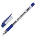 Ручка шариковая масляная с грипом BRAUBERG "Max-Oil", СИНЯЯ, игольчатый узел 0,7 мм, линия письма 0,35 мм, 141701 141701
