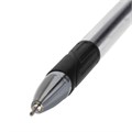 Ручка шариковая масляная с грипом BRAUBERG "Max-Oil", ЧЕРНАЯ, игольчатый узел 0,7 мм, линия письма 0,35 мм, 142142 142142