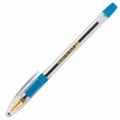 Ручка шариковая масляная с грипом BRAUBERG "Model-XL GLD", СИНЯЯ, узел 0,5 мм, линия письма 0,25 мм, 143245 143245