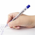 Ручка шариковая масляная с грипом BRAUBERG "Time2rite", СИНЯЯ, узел 0,7 мм, линия письма 0,35 мм, 142683 142683