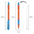 Ручка шариковая масляная с грипом BRAUBERG GLASSY SKY BLUE, СВЕТЛО-СИНЯЯ, узел 0,7 мм, линия письма 0,35 мм, 144107 144107