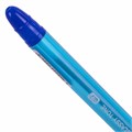 Ручка шариковая масляная с грипом BRAUBERG GLASSY TONE, СИНЯЯ, узел 0,7 мм, линия письма 0,35 мм, 144108 144108
