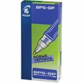 Ручка шариковая масляная с грипом PILOT "BPS-GP", ЗЕЛЕНАЯ, корпус прозрачный, узел 0,7 мм, линия письма 0,21 мм, BPS-GP-F 141863