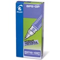 Ручка шариковая масляная с грипом PILOT "BPS-GP", СИНЯЯ, корпус прозрачный, узел 0,5 мм, линия письма 0,18 мм, BPS-GP-EF, BPS-GP-ЕF 141459