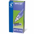 Ручка шариковая масляная с грипом PILOT "BPS-GP", ЧЕРНАЯ, корпус прозрачный, узел 0,5 мм, линия письма 0,18 мм, BPS-GP-EF, BPS-GP-ЕF 141458