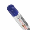 Ручка шариковая масляная с грипом STAFF "Basic OBP-11", СИНЯЯ, узел 1 мм, линия письма 0,5 мм, 143744 143744