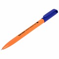 Ручка шариковая РОССИЯ "PATRIOT ORANGE TONE", СИНЯЯ, корпус оранжевый, узел 0,7 мм, линия письма 0,35 мм, BRAUBERG, 143964 143964