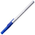 Ручка шариковая с грипом BIC "Round Stic Exact", СИНЯЯ, корпус серый, узел 0,7 мм, линия письма 0,28 мм, 918543 141767