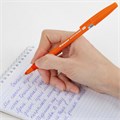 Ручка шариковая с грипом BRAUBERG "i-STICK POINT NEON", СИНЯЯ, корпус ассорти, игольчатый узел 0,7 мм, линия письма 0,35 мм, 144022 144022