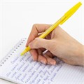 Ручка шариковая с грипом BRAUBERG "i-STICK POINT PASTEL", СИНЯЯ, корпус ассорти, игольчатый узел 0,7 мм, линия письма 0,35 мм, 144023 144023