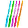Ручка шариковая с грипом BRAUBERG "ULTRA GT NEON", СИНЯЯ, корпус ассорти, линия 0,35 мм, 144054 144054