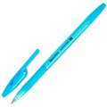 Ручка шариковая с грипом BRAUBERG "ULTRA GT NEON", СИНЯЯ, корпус ассорти, линия 0,35 мм, 144054 144054