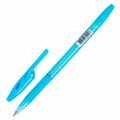Ручка шариковая с грипом BRAUBERG "ULTRA GT NEON", СИНЯЯ, корпус ассорти, линия 0,35 мм, 144054 144054