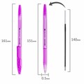 Ручка шариковая с грипом BRAUBERG "ULTRA GT NEON", СИНЯЯ, корпус ассорти, линия 0,35 мм, 144054 144054