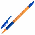 Ручка шариковая с грипом BRAUBERG "ULTRA GT ORANGE", КОМПЛЕКТ 20 ШТУК, СИНЯЯ, линия 0,35 мм, 144058 144058