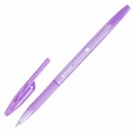 Ручка шариковая с грипом BRAUBERG "ULTRA GT PASTEL", СИНЯЯ, корпус ассорти, линия 0,35 мм, 144053 144053