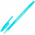 Ручка шариковая с грипом BRAUBERG "ULTRA GT PASTEL", СИНЯЯ, корпус ассорти, линия 0,35 мм, 144053 144053