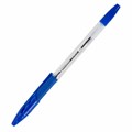 Ручка шариковая с грипом BRAUBERG "ULTRA GT", СИНЯЯ, корпус прозрачный, линия 0,5 мм, 144051 144051