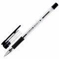 Ручка шариковая с грипом BRAUBERG "X-Writer", ЧЕРНАЯ, узел 0,7 мм, линия письма 0,35 мм, 142404 142404