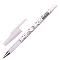 Ручка шариковая ЮНЛАНДИЯ "UNICORN", синяя, SOFT TOUCH покрытие, узел 0,7 мм, линия письма 0,35 мм, 143726 143726