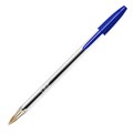 Ручки шариковые BIC "Cristal Original", НАБОР 10 шт., СИНИЕ, узел 1 мм, линия письма 0,32 мм, пакет, 830863 143972