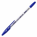 Ручки шариковые BRAUBERG "ULTRA", СИНИЕ, НАБОР 10 штук, корпус прозрачный, узел 1 мм, 143570 143570
