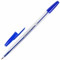 Ручки шариковые BRAUBERG, НАБОР 6 шт., АССОРТИ, "Line", корпус прозрачный, узел 1 мм, линия письма 0,5 мм, 142819 142819