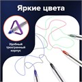 Ручки шариковые масляные BRAUBERG, НАБОР 4 шт., АССОРТИ, "Extra Glide", узел 1 мм, линия письма 0,5 мм, 142138 142138
