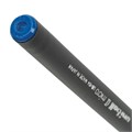 Ручка-роллер Uni-Ball II Micro, СИНЯЯ, корпус черный, узел 0,5 мм, линия 0,24 мм, UB-104 Blue 144114