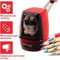 Точилка механическая BRAUBERG "EXTRA", держатель-захват для карандаша, крепление к столу, 229607 229607