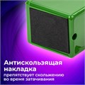 Точилка механическая BRAUBERG "JET", металлический механизм, корпус зеленый, 229571 229571