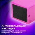 Точилка механическая BRAUBERG "JET", металлический механизм, корпус розовый, 229568 229568