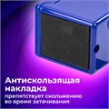 Точилка механическая BRAUBERG "JET", металлический механизм, корпус синий, 229570 229570