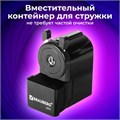 Точилка механическая BRAUBERG "JET", металлический механизм, корпус черный, 229566 229566