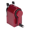 Точилка механическая BRAUBERG "JET", металлический механизм, черный/бордовый, 222517 222517