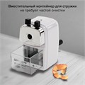 Точилка механическая BRAUBERG "METALLIC-X", для ч/гр и цветных карандашей (в том числе утолщенных), крепление, металлический корпус, 228481 228481