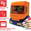 Точилка механическая ПИФАГОР "Грузовик", корпус оранжевый, 228488 228488