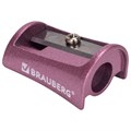 Точилка BRAUBERG "Arc", цинковая, корпус ассорти, 228455 228455