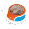 Точилка BRAUBERG "Mix Soft", пластиковая, с контейнером, корпус ассорти, 229585 229585