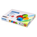 Точилка BRAUBERG "Roll", с контейнером, пластиковая, корпус ассорти, 228464 228464