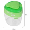 Точилка BRAUBERG KIDS "MAXI", 2 отверстия, с большим контейнером, трехгранный корпус, цвета ассорти, 271945 271945