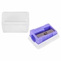 Точилка BRAUBERG KIDS "MINI", с контейнером, пластиковая, пастельные цвета ассорти, 271944 271944