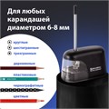 Точилка электрическая BRAUBERG "Black Jack", питание от 4 батареек АА, дополнительное сменное лезвие, 228424 228424