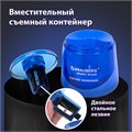 Точилка электрическая BRAUBERG DOUBLE BLADE BLUE, двойное лезвие, питание от 2 батареек AA, 229605 229605