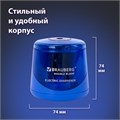 Точилка электрическая BRAUBERG DOUBLE BLADE BLUE, двойное лезвие, питание от 2 батареек AA, 229605 229605